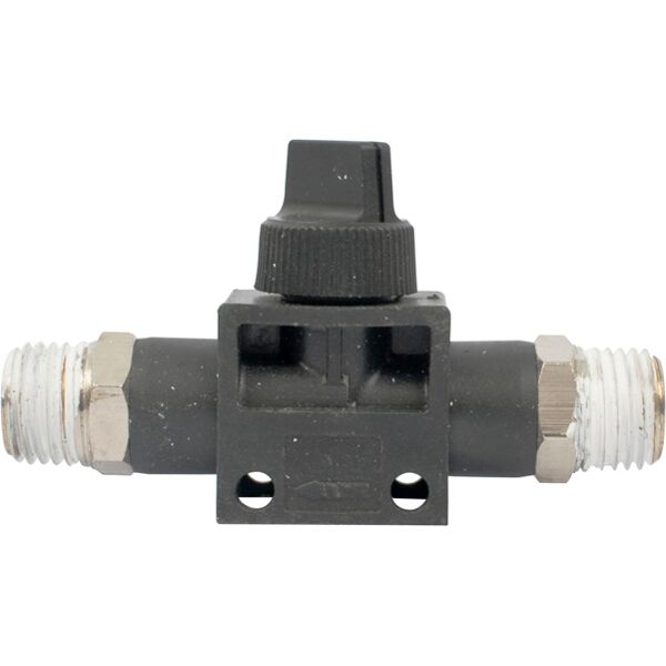 Aircraft Pu Hose Fitting Valve 1/4'M x 1/4'M