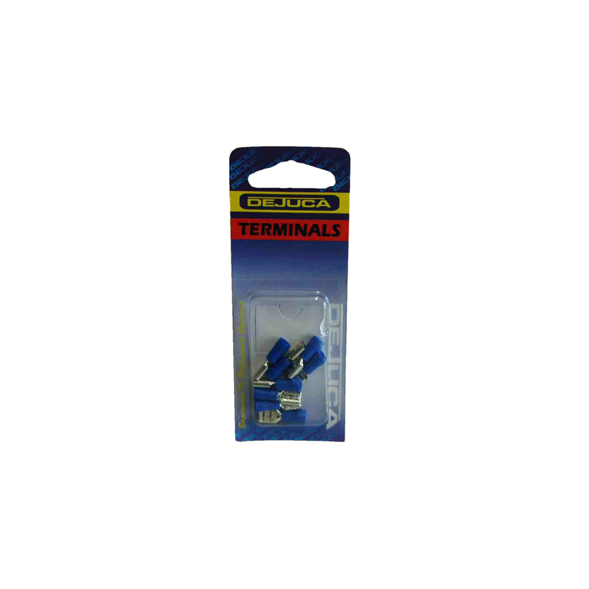 Dejuca - Terminal - Disconnect - Blue - Female - 6.4mm - 8/Card