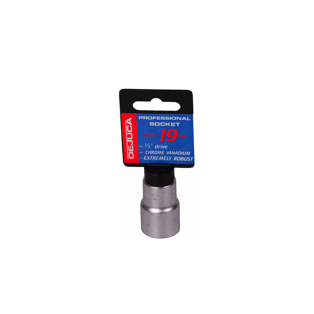 Dejuca - Socket - Cv - Fd - 1/2 Inch drive - 6pt - 19mm