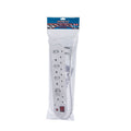 Multiplug - Surge Protector - White - 4x16amp - 4x5amp