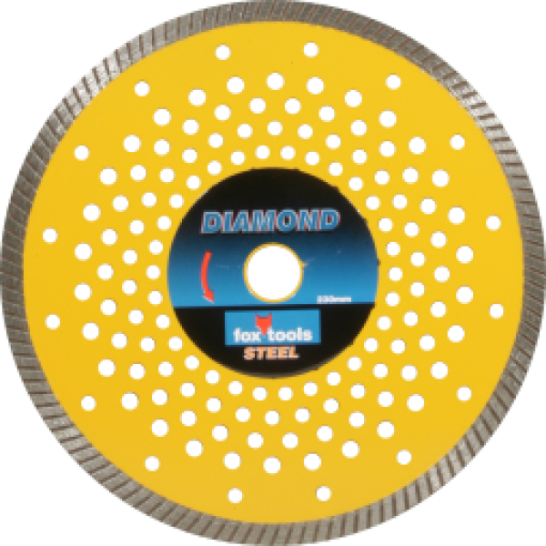 FOX Diamond Wheel Turbo Steel Cutting 230mm Industrial