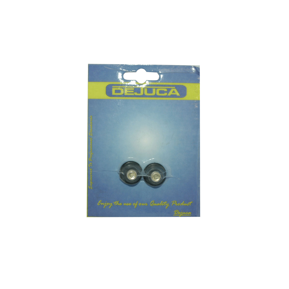 Dejuca - Screws - Br/pl - M8 x 20mm - Nylon Bush - 2/card
