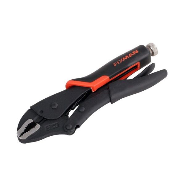 Fixman Curved Jaw Lock Grip Pliers 7'/180mm