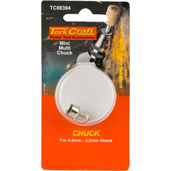 Tork Craft Mini Multi Collet Nut for 0.8-3.2mm Shank