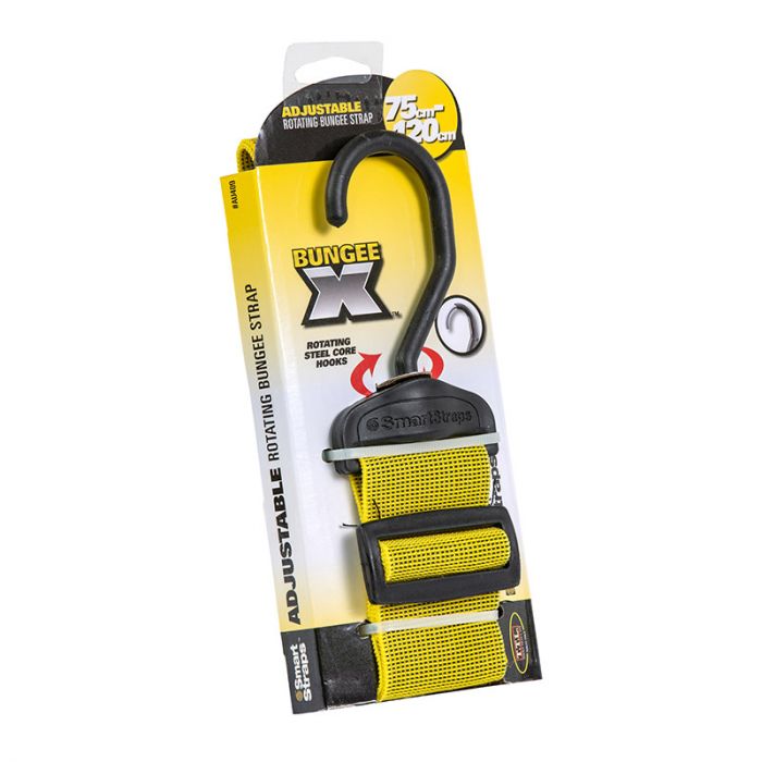 Bungee Straps 70-120cm Yellow