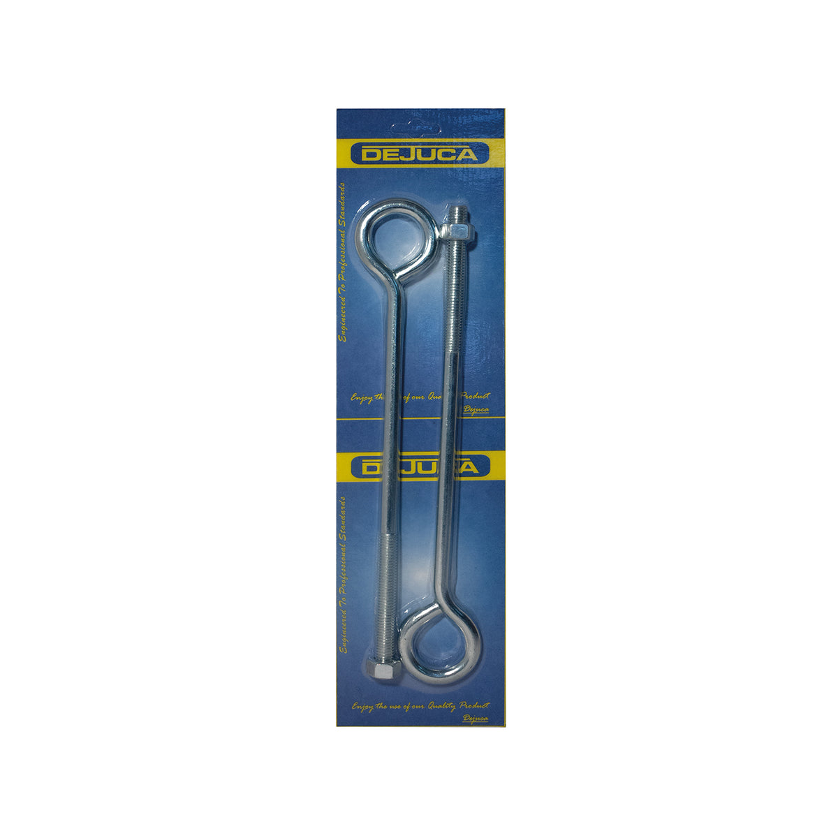 Dejuca - Eye Bolt with Nut - 12mm X 300mm - 2/pkt