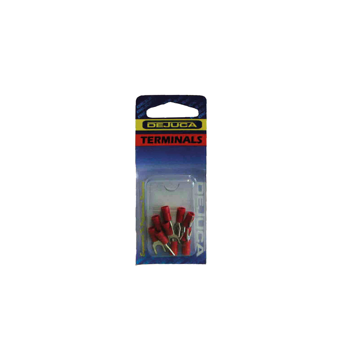 Dejuca - Terminal - 10 Piece - Spade - Red - 3mm