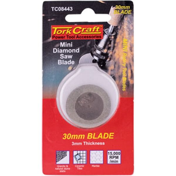 Tork Craft Mini Diamond Saw Blade 30mm