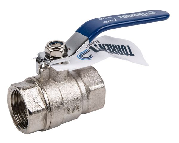 Torrenti Full 50mm Bore Econo Ball Valve - Blue