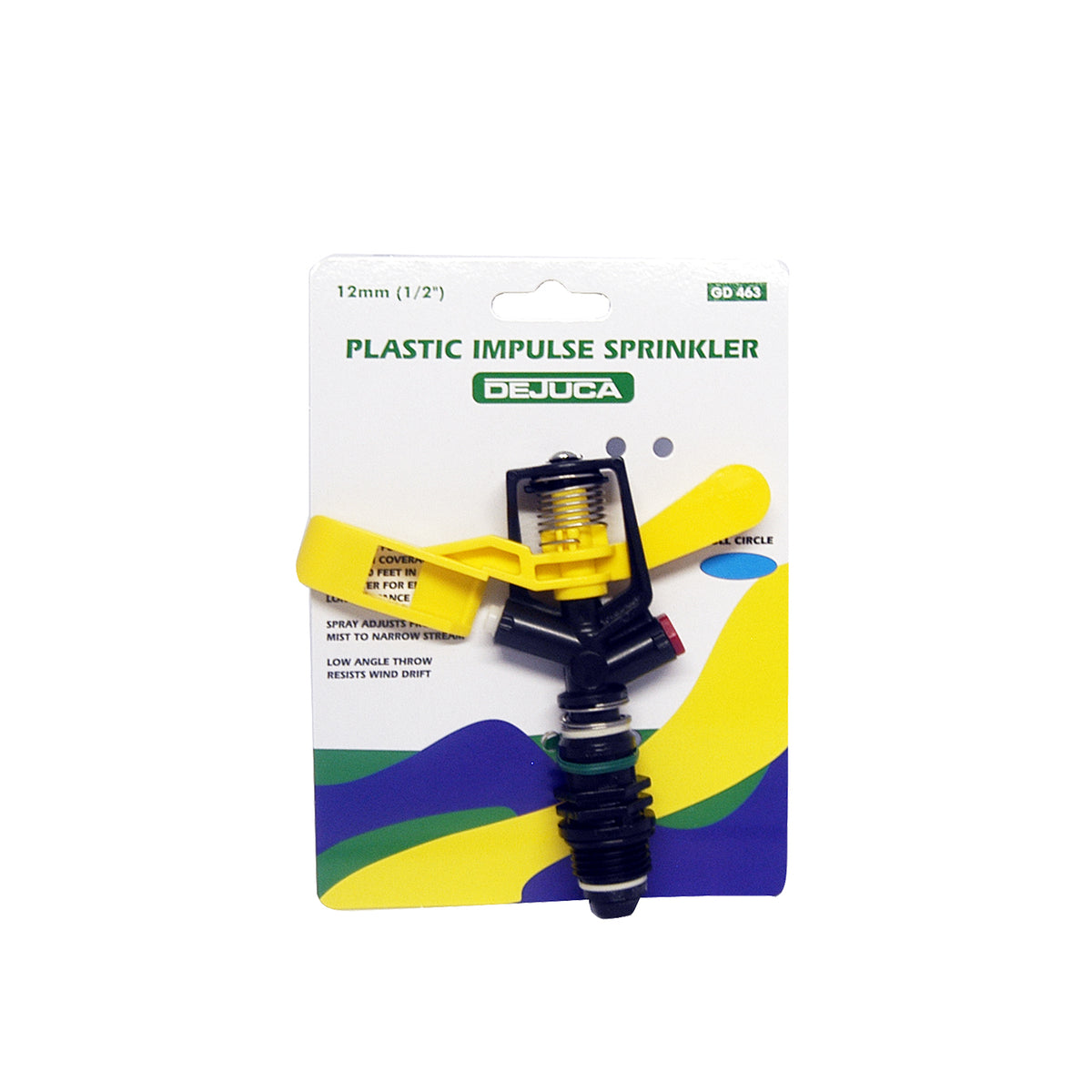 Dejuca - PVC Impulse Sprinkler - 360 Degree - 12mm