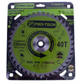 Pro-Tech - Saw Blade Tct 250 x 2.4 x 30 x 40T Wood Prof.