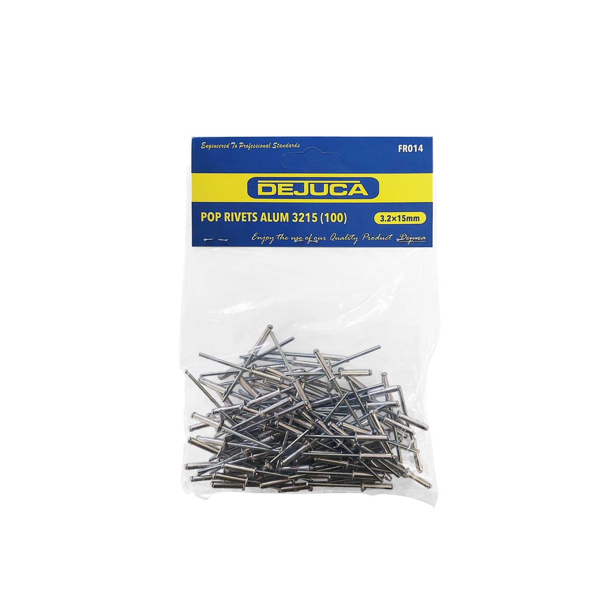 Dejuca - 20 Piece - Aluminium Pop Rivets - 3215