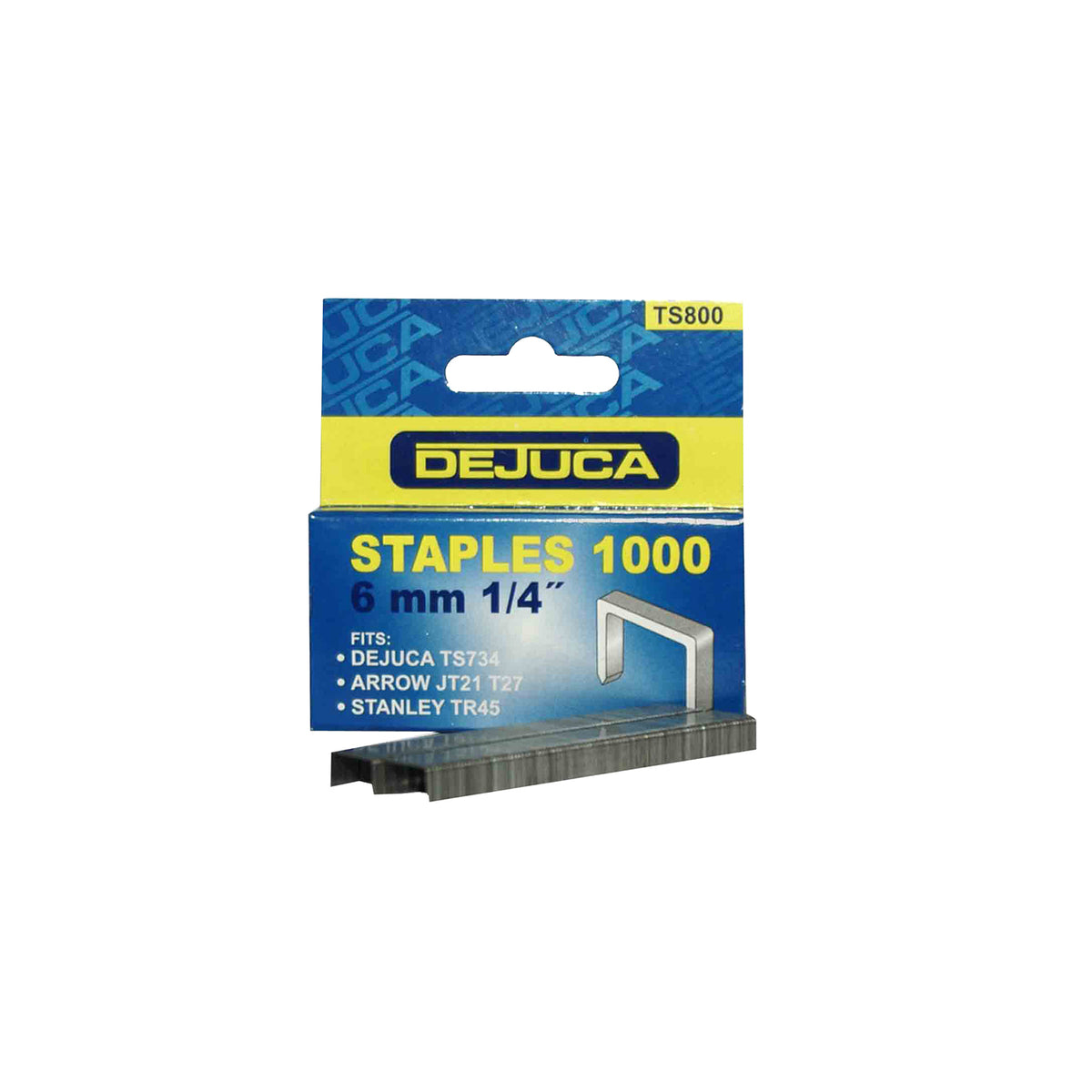 Dejuca - Staples for Jt21 - 6 X 0.7 X 11.3mm - 1000/box