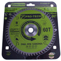 Pro-Tech - Saw Blade Tct 185 x 2.2 x 30 x 60T Wood Prof.