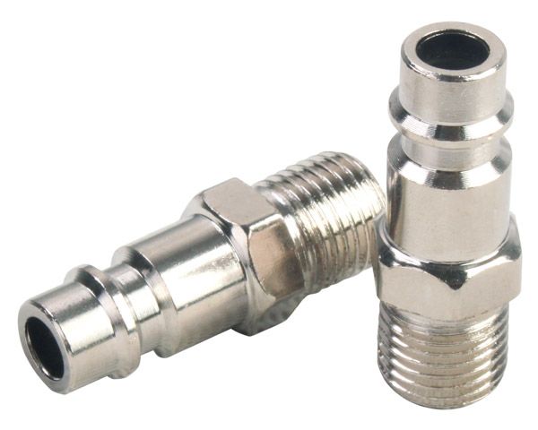Rockworth Press-In Male Hose Coupler - 1/4'