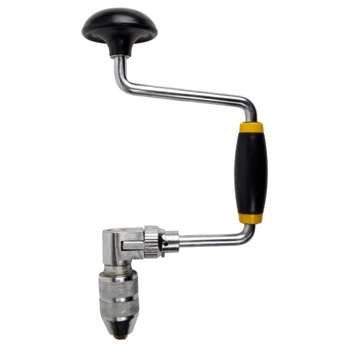 Brace 4 Jaw 250mm Carpenters (Hand Crank Drill)