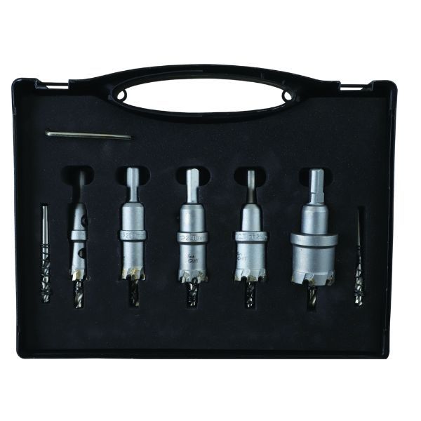 Tork Craft - Hole Saw Set TCT 16,20,22,25.32mm for Metal - 5 Piece