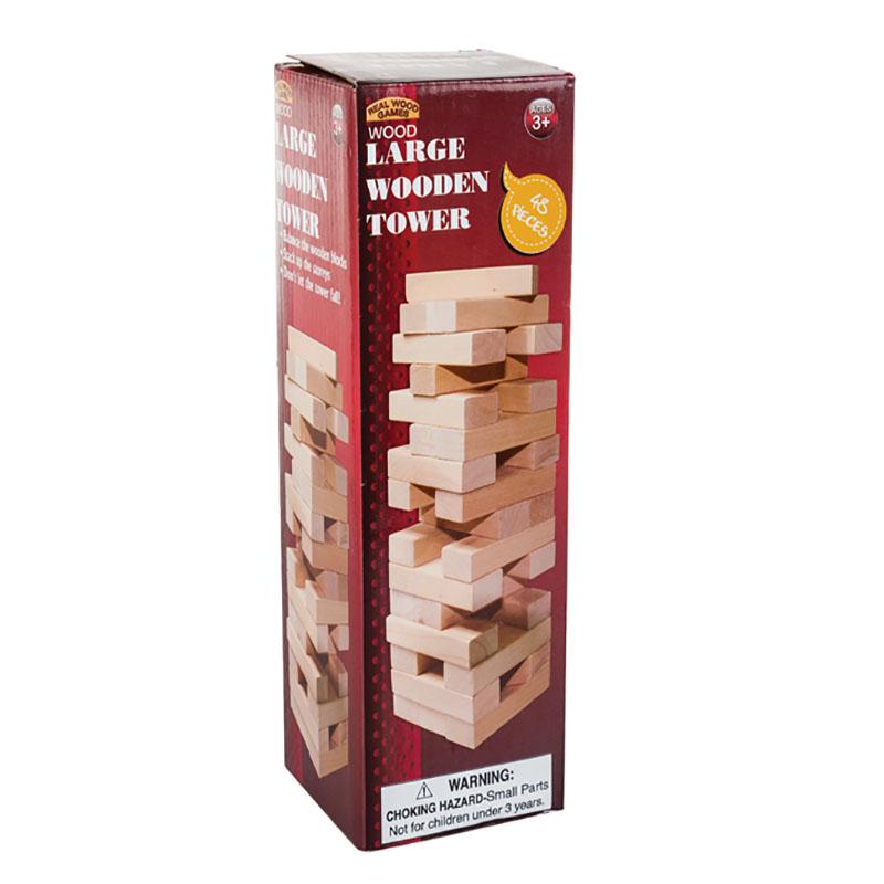 Game Wood Tower 48 Piece