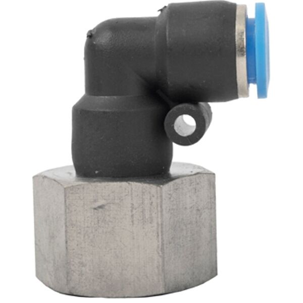 Aircraft Pu Hose Fitting Elbow 8mm-1/2 F