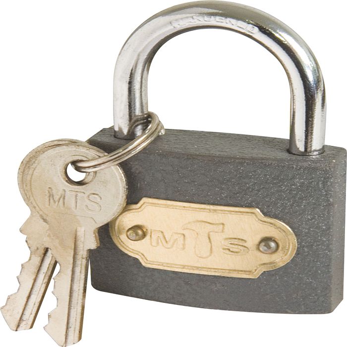 MTS Padlock Iron 32mm D/Blister Wz366