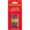 Tork Craft S/D Dbl.End Bit Set Pz/Ph/Sl4P
