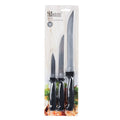 Hillhouse - Kitchen Knife Set - Stainless Steel - Assorted Sizes - 3 Piece