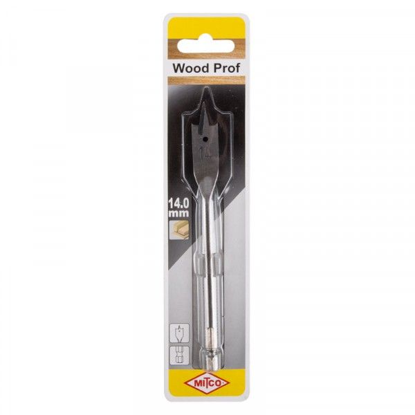 Mitco Wood Flat Drill Bit - 14mm
