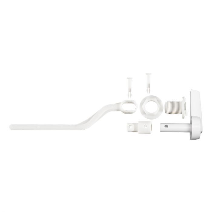 Wirquin Cistern Handle And Lever Arm Kit - White