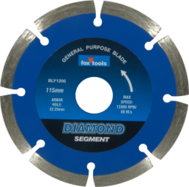 FOX Diamond Wheel Segmented 115mm PRO