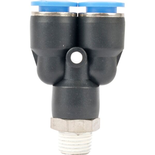 Aircraft Pu Hose Fitting Y Joint 10mm-1/4 M