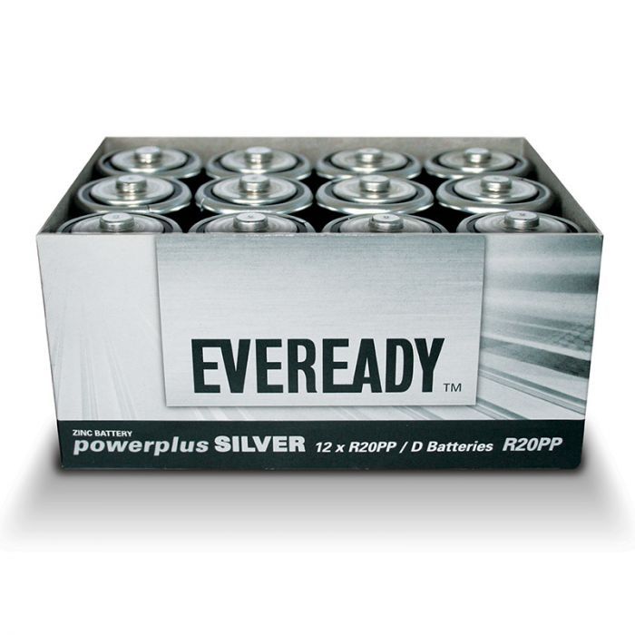 Eveready - Battery R20Pp D Cell Tray - 24 Pack