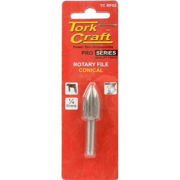 Tork Craft Rotary File Conical