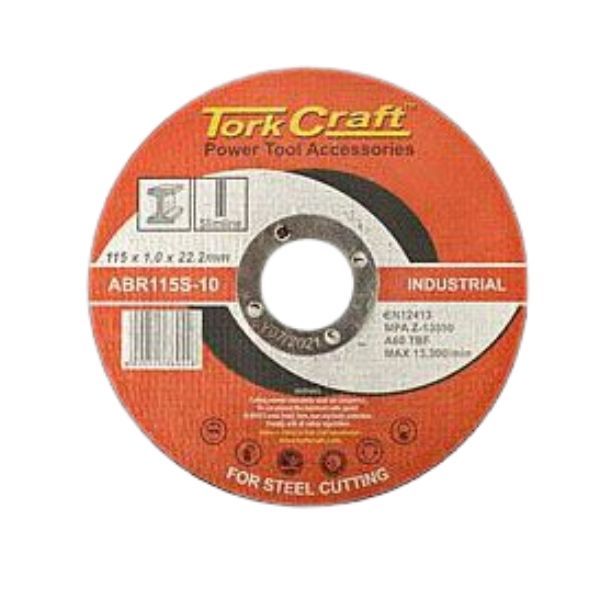 Tork Craft - 5 + 1 Free Cutting Disc Steel 115 X 1.0 X 22.2Mm