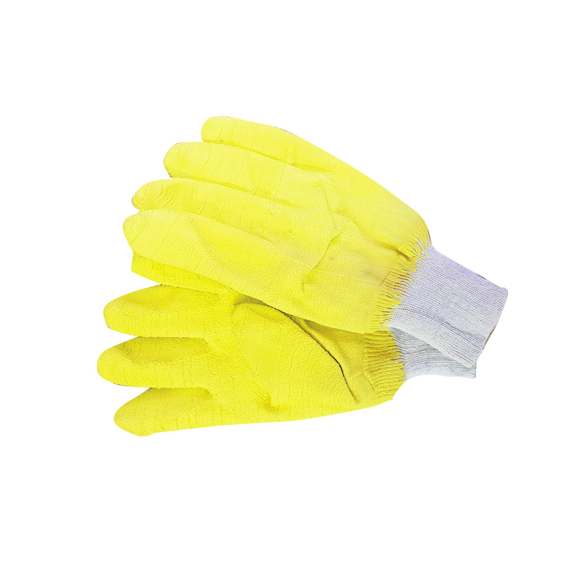 Glove - Pvc - H/d Knit - Yellow Wrist