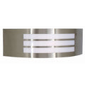 Stainless Steel Grid Wall Light Satin Chrome