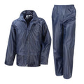 Skudo - Elite Rain Suit 2Piece Rubberised Navy 3Xl