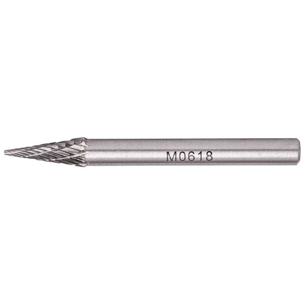 Tork Craft Rotary Burr Tungsten 6x18x6mm Conical Straight