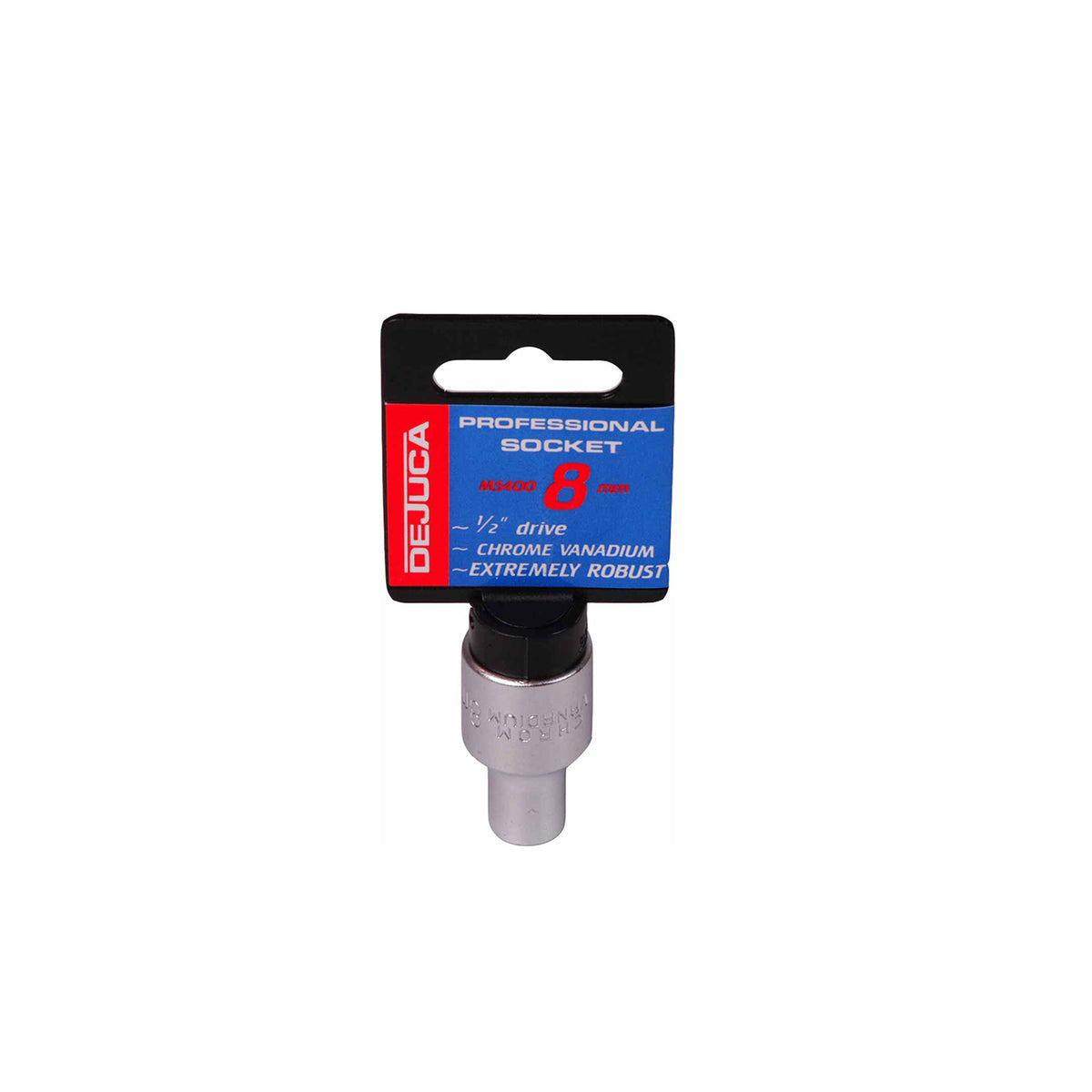 Dejuca - Socket - Cv - Fd - 1/2 Inch drive - 6pt - 8mm