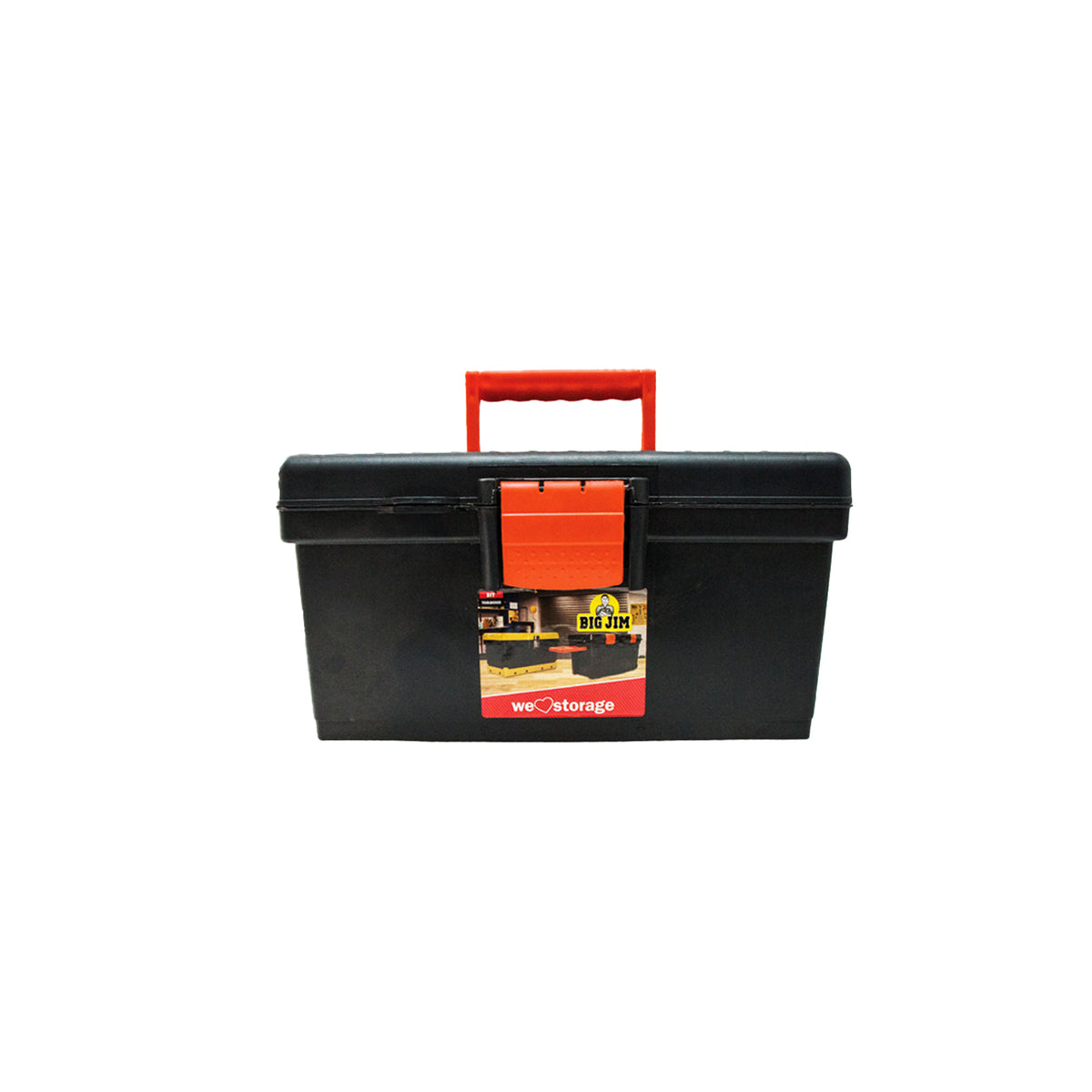 Big Jim - Tool Box - Basic - Pvc - Black - 420mm