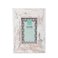 Picture Frame - MDF - White Stressed - 10 x 15cm