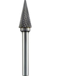 ALPEN - TC Rotary Burr 12mm Conical Pointed Nose for Hard Metals