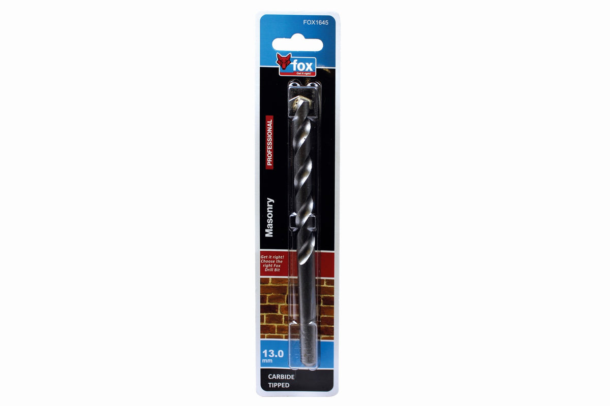 FOX Masonry Drill Bit 13.0mm X 150mm