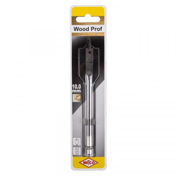 Mitco Wood Flat Drill Bit - 10mm