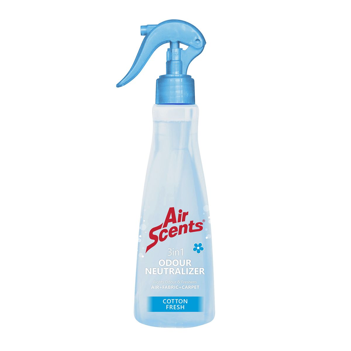 Air Scents Fragrance 3 In 1 Odour Neutralizer Cotton Fresh 350Ml - 2 Pack