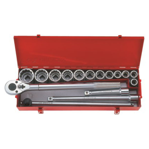 Socket Set 16 Piece 3/4Dr 21-50mm 12P