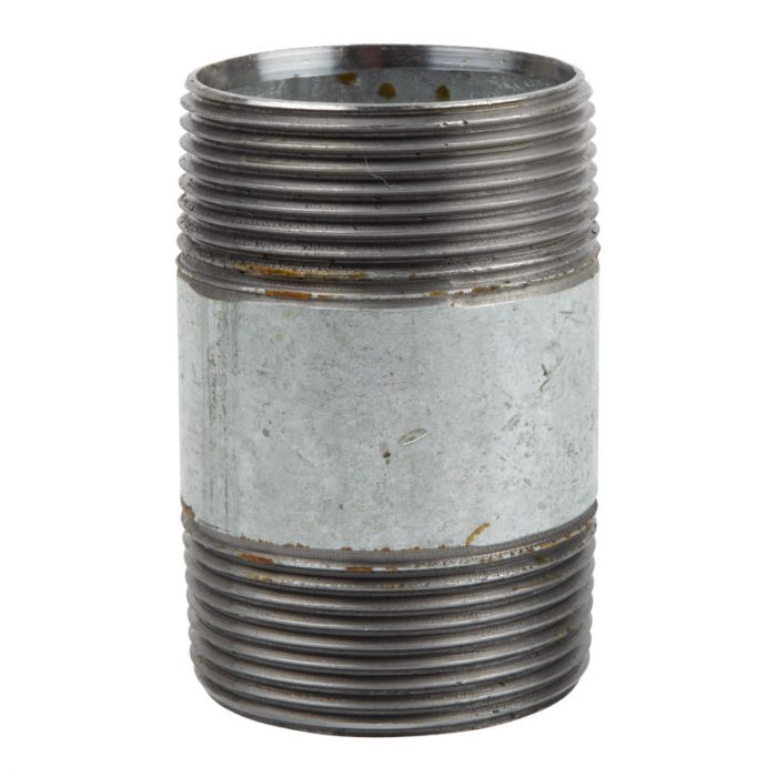 K-Brand - Nipple GAlva - nised Barrel 100mm