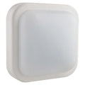 Square Bulk Head 195mm White LED 1x14w