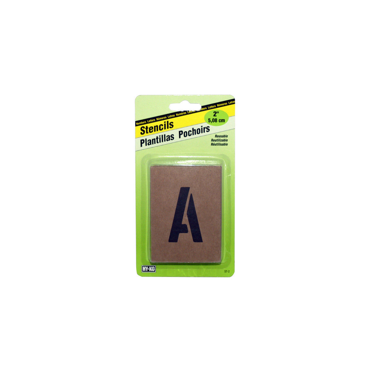Stencil Figure & Letter - Reusable - 50mm
