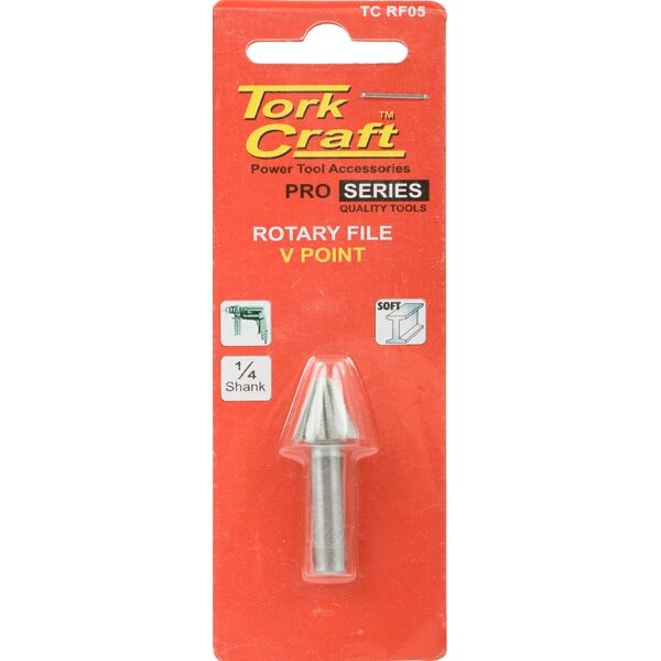 Tork Craft Rotary File V Point