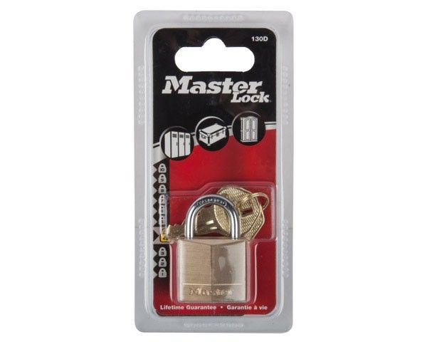 Mackie Master Brass Pad Lock - 50mm